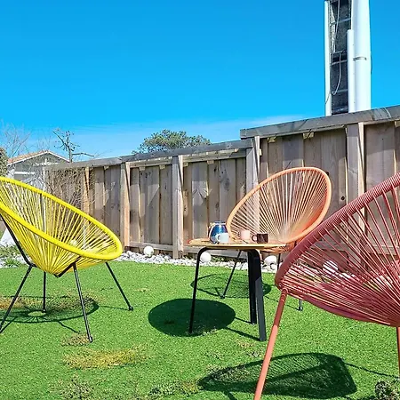 A Vieux-boucau Pour 10 Pers, Proche Ocean, Avec Terrasse - Fr-1-857-4 فيو بوكو لي بي